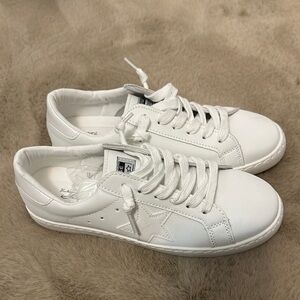 Vintage Havana White Leather Women's Sneakers